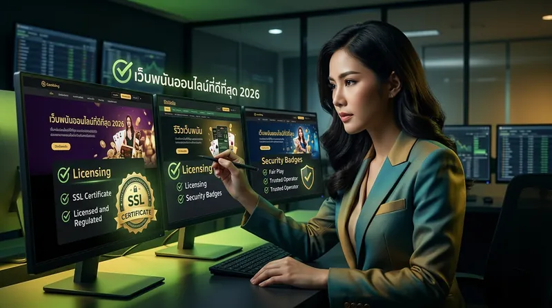 เว็บพนันออนไลน์ที่ดีที่สุด 2026